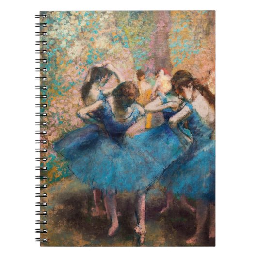 Edgar Degas – 青のダンサー ノートブック (正面)
