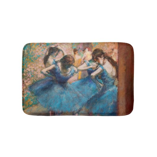 Edgar Degas – 青のダンサー バスマット (正面)