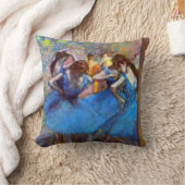 Edgar Degas – 青のダンサー – バレエ愛好家 クッション (ブランケット)