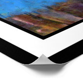 Edgar Degas – 青のダンサー – バレエ愛好家 ポスター (角)