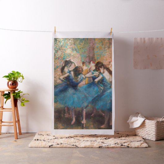 Edgar Degas – 青のダンサー ファブリック (インサイチュ)