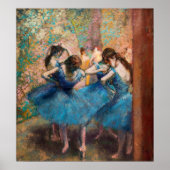 Edgar Degas – 青のダンサー ポスター (正面)