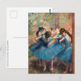 Edgar Degas – 青のダンサー ポストカード