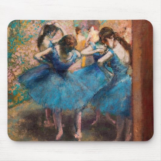 Edgar Degas – 青のダンサー マウスパッド (正面)