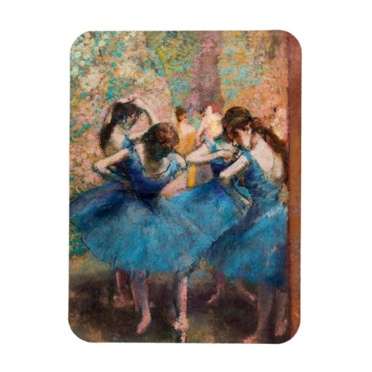 Edgar Degas – 青のダンサー マグネット (縦)