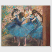 Edgar Degas – 青のダンサー ラッピングペーパー (フラット)