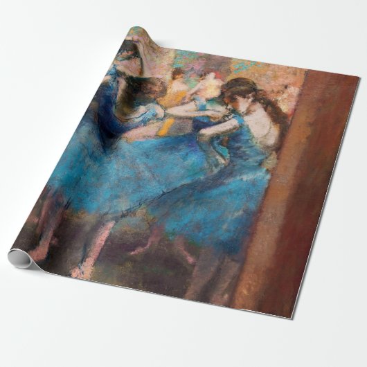 Edgar Degas – 青のダンサー ラッピングペーパー (アンロールド)