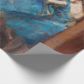 Edgar Degas – 青のダンサー ラッピングペーパー (角)