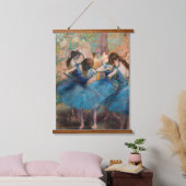 Edgar Degas – 青のダンサー 吊り下げ型タペストリー (寝室)