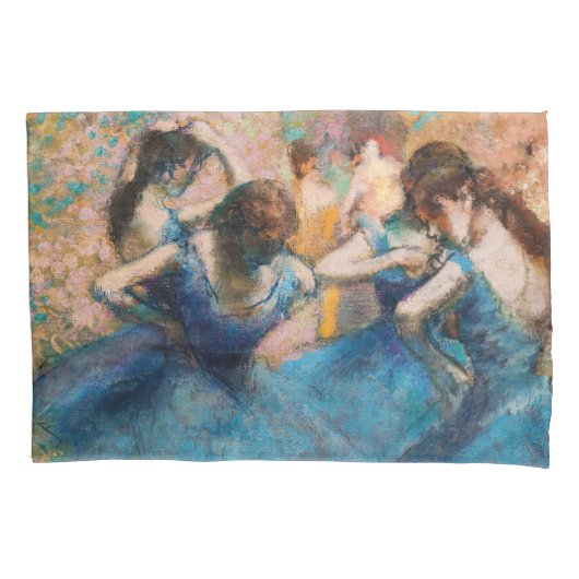 Edgar Degas – 青のダンサー 枕カバー (正面)