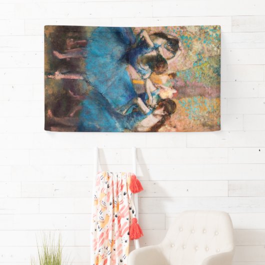 Edgar Degas – 青のダンサー 横断幕 (インサイチュ)