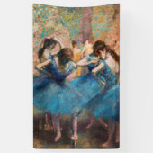 Edgar Degas – 青のダンサー 横断幕 (縦)