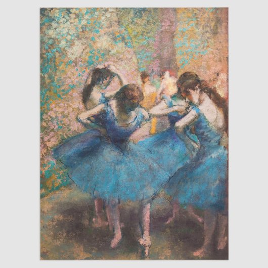 Edgar Degas – 青のダンサー 薄葉紙