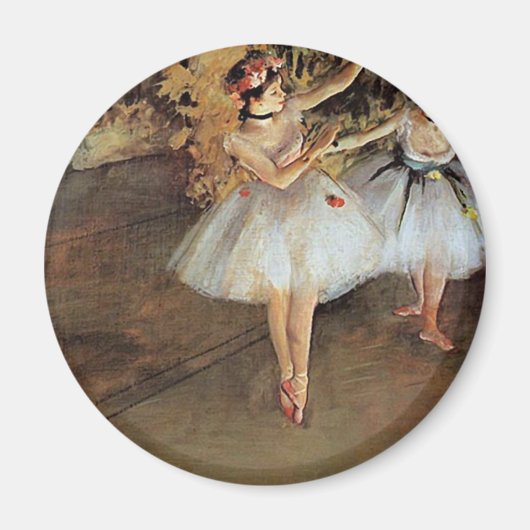 Edgar Degas - 2人のダンサー マグネット (正面)
