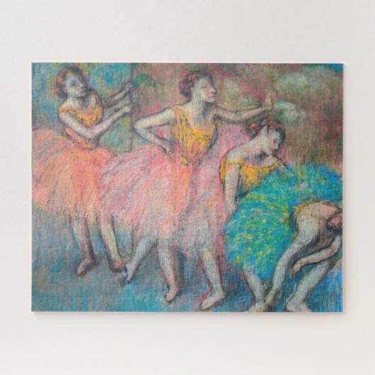 Edgar Degas - 4人のダンサー ジグソーパズル (横)