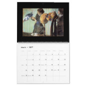 Edgar Degas Art 2016カレンダー カレンダー (3月 2027)