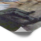 Edgar Degas - Ballet rehearsal ポスター (角)