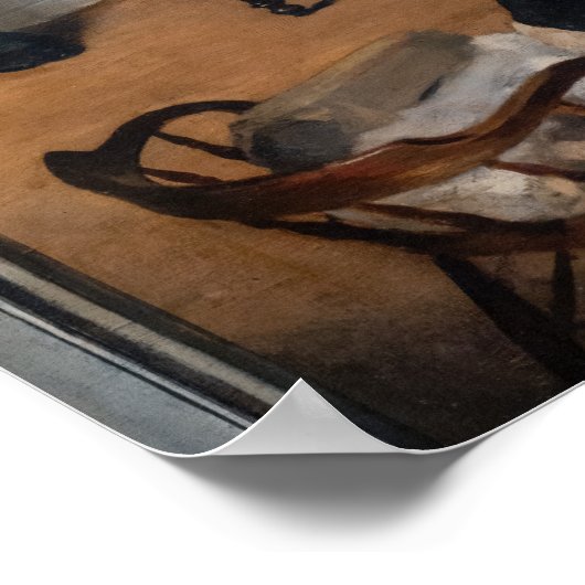 Edgar Degas - Cotton Office in New Orleans ポスター (角)