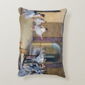 Edgar Degas - Dance Foyer, Opera rue Le Peleter アクセントクッション (裏面(縦))