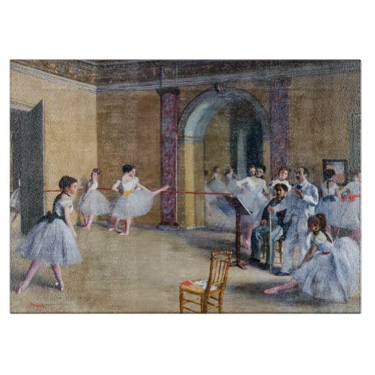 Edgar Degas - Dance Foyer, Opera rue Le Peleter カッティングボード (正面)
