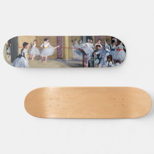 Edgar Degas - Dance Foyer, Opera rue Le Peleter スケートボード (横)