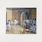 Edgar Degas - Dance Foyer, Opera rue Le Peleter タペストリー (正面(横))