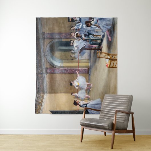 Edgar Degas - Dance Foyer, Opera rue Le Peleter タペストリー (インサイチュ)