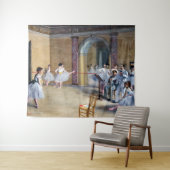 Edgar Degas - Dance Foyer, Opera rue Le Peleter タペストリー (インサイチュ(横))