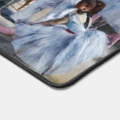 Edgar Degas - Dance Foyer, Opera rue Le Peleter デスクマット (コーナー)