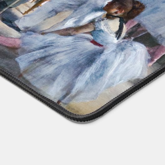 Edgar Degas - Dance Foyer, Opera rue Le Peleter デスクマット (コーナー)