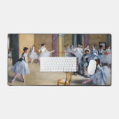 Edgar Degas - Dance Foyer, Opera rue Le Peleter デスクマット (キーボード&マウス)