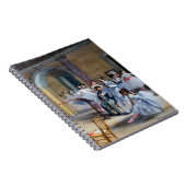 Edgar Degas - Dance Foyer, Opera rue Le Peleter ノートブック (右側)