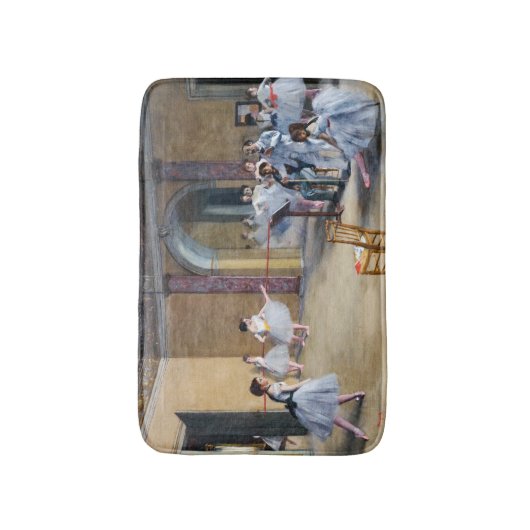 Edgar Degas - Dance Foyer, Opera rue Le Peleter バスマット (正面縦)