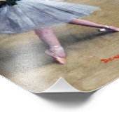 Edgar Degas - Dance Foyer, Opera rue Le Peleter フォトプリント (角)