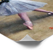 Edgar Degas - Dance Foyer, Opera rue Le Peleter ポスター (角)