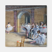 Edgar Degas - Dance Foyer, Opera rue Le Peleter マグネット (正面)