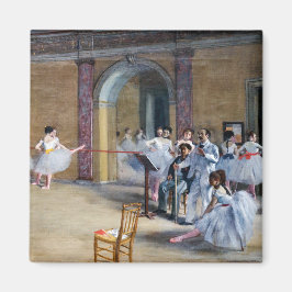 Edgar Degas - Dance Foyer, Opera rue Le Peleter マグネット