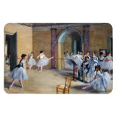 Edgar Degas - Dance Foyer, Opera rue Le Peleter マグネット (横)