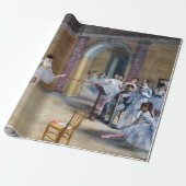 Edgar Degas - Dance Foyer, Opera rue Le Peleter ラッピングペーパー (アンロールド)