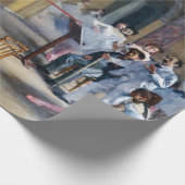 Edgar Degas - Dance Foyer, Opera rue Le Peleter ラッピングペーパー (角)