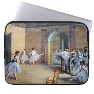 Edgar Degas - Dance Foyer, Opera rue Le Peleter ラップトップスリーブ