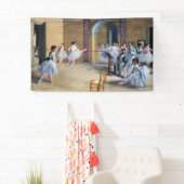 Edgar Degas - Dance Foyer, Opera rue Le Peleter 横断幕 (インサイチュ)