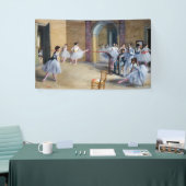 Edgar Degas - Dance Foyer, Opera rue Le Peleter 横断幕 (トレードショー)