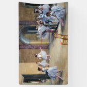 Edgar Degas - Dance Foyer, Opera rue Le Peleter 横断幕 (縦)