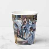 Edgar Degas - Dance Foyer, Opera rue Le Peleter 紙コップ (裏面)