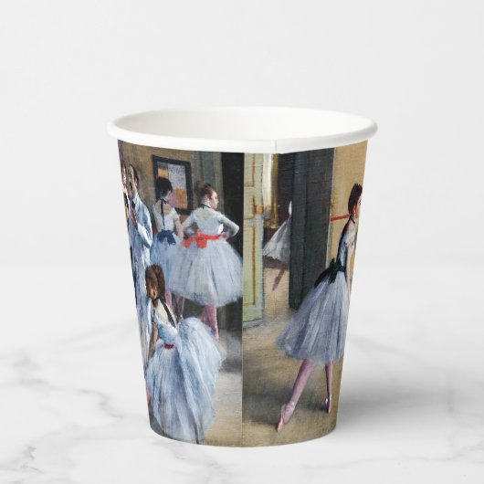 Edgar Degas - Dance Foyer, Opera rue Le Peleter 紙コップ (右)