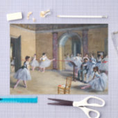 Edgar Degas - Dance Foyer, Opera rue Le Peleter 薄葉紙 (クラフト)
