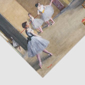 Edgar Degas - Dance Foyer, Opera rue Le Peleter 薄葉紙 (詳細)