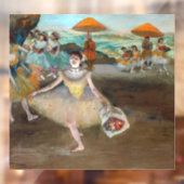 Edgar Degas - Dancer with Boquet, Bowing onステージ ウィンドウサイン (シート2)