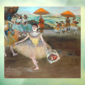 Edgar Degas - Dancer with Boquet, Bowing onステージ ウィンドウサイン (シート3)